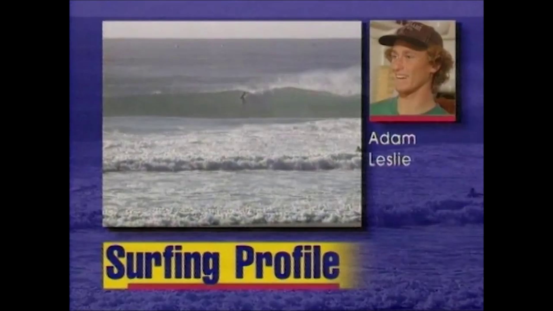 Adam Leslie – May 1995