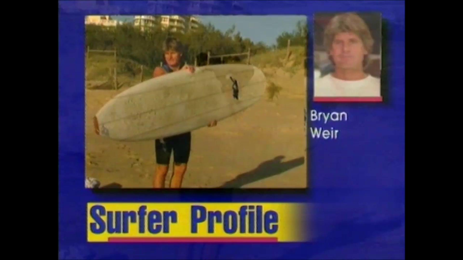 Bryan Weir – November 1995