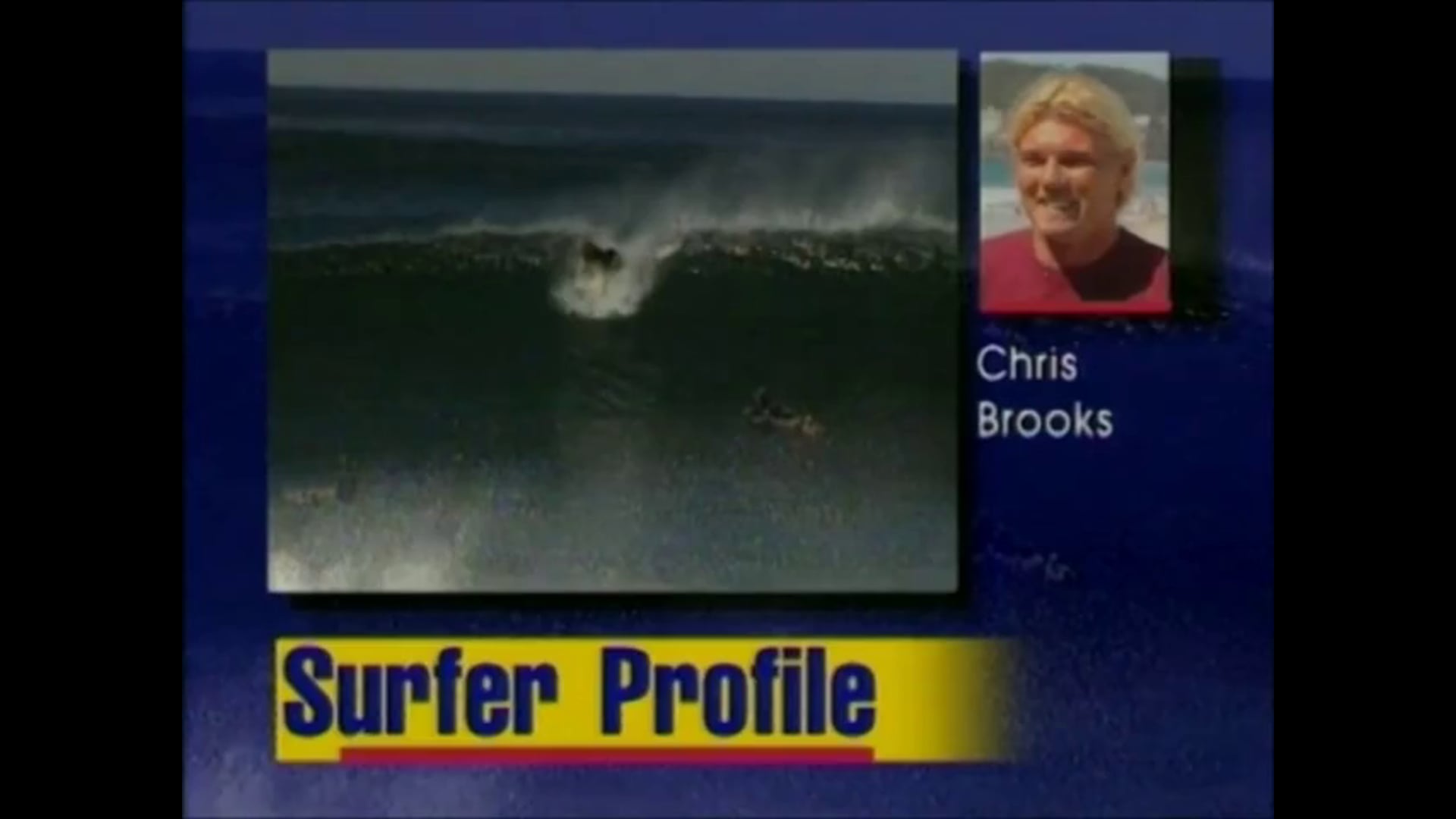 Chris Brooks – September 1995