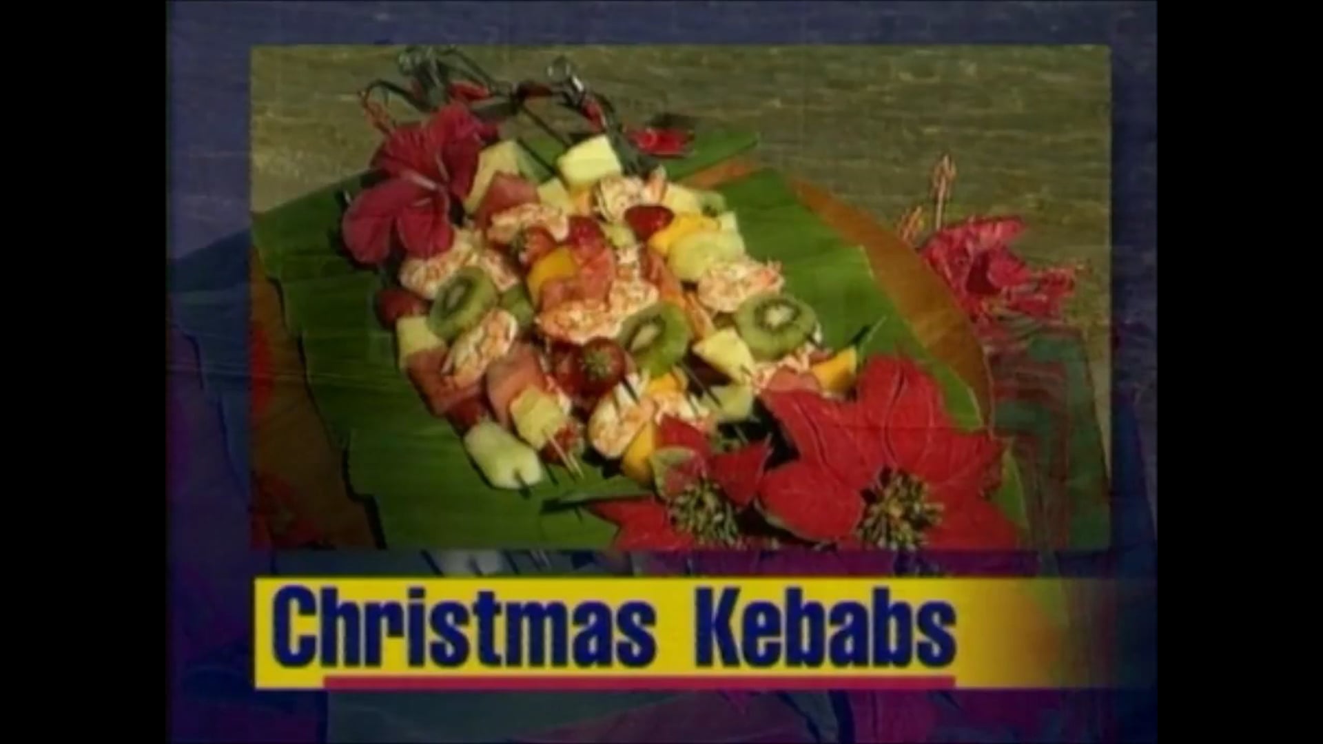 Christmas Seafood Kebabs