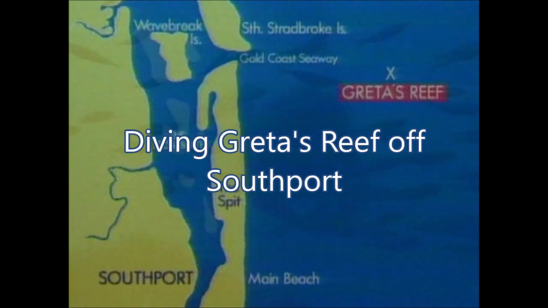 Diving Greta’s Reef off Southport