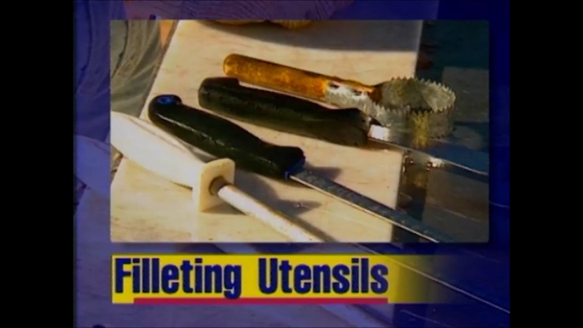 Filleting Utensils – Steve Jamieson