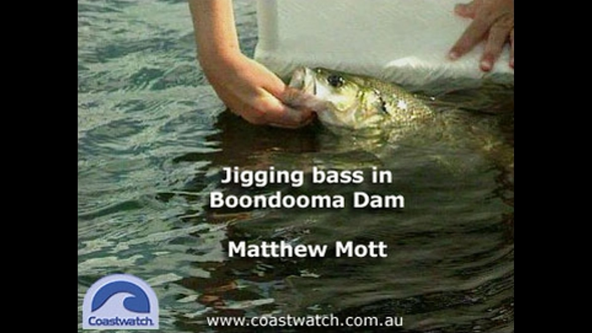 Jigging Boondooma Bass