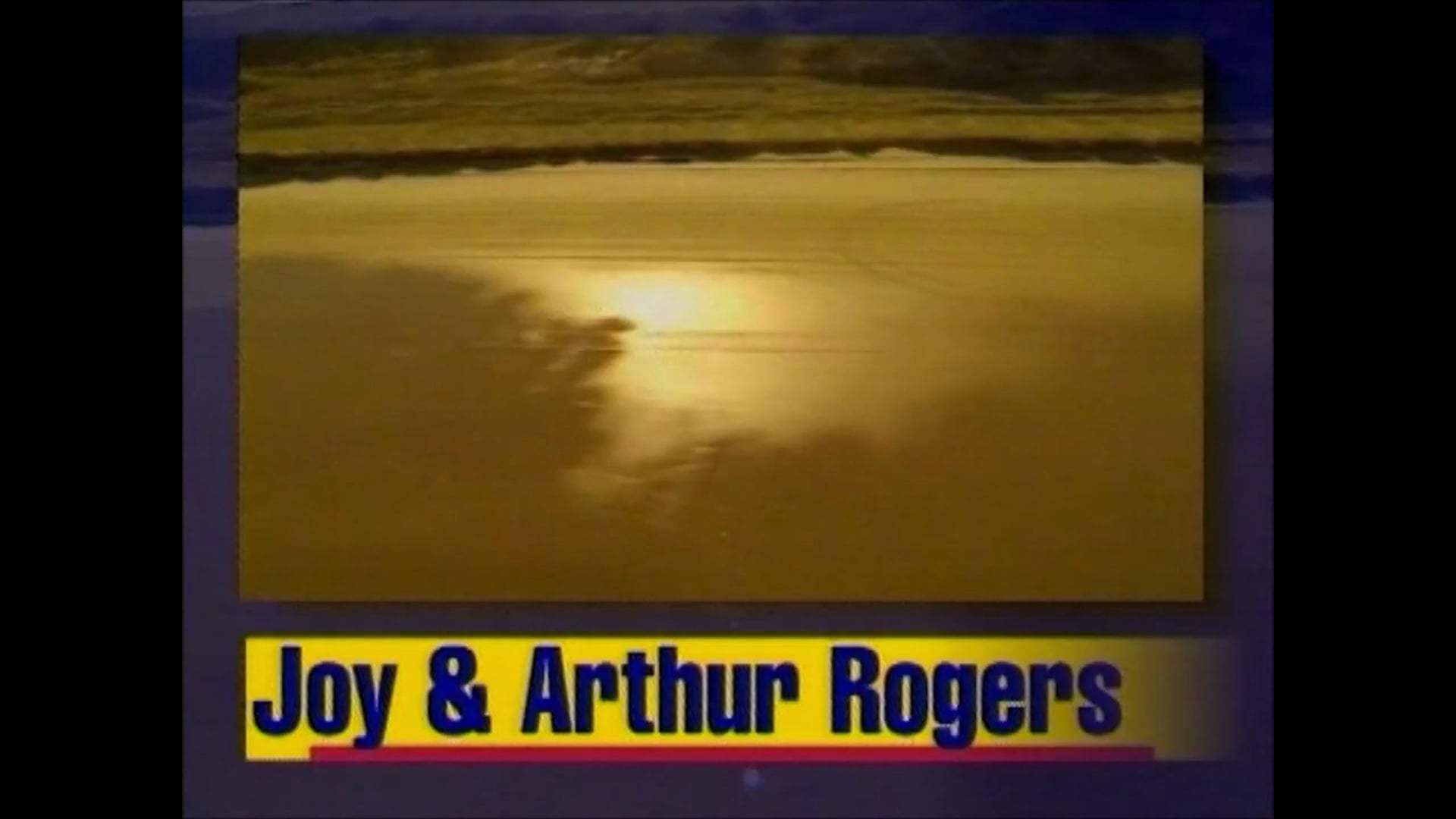 Joy & Athur Rogers – Moreton Island