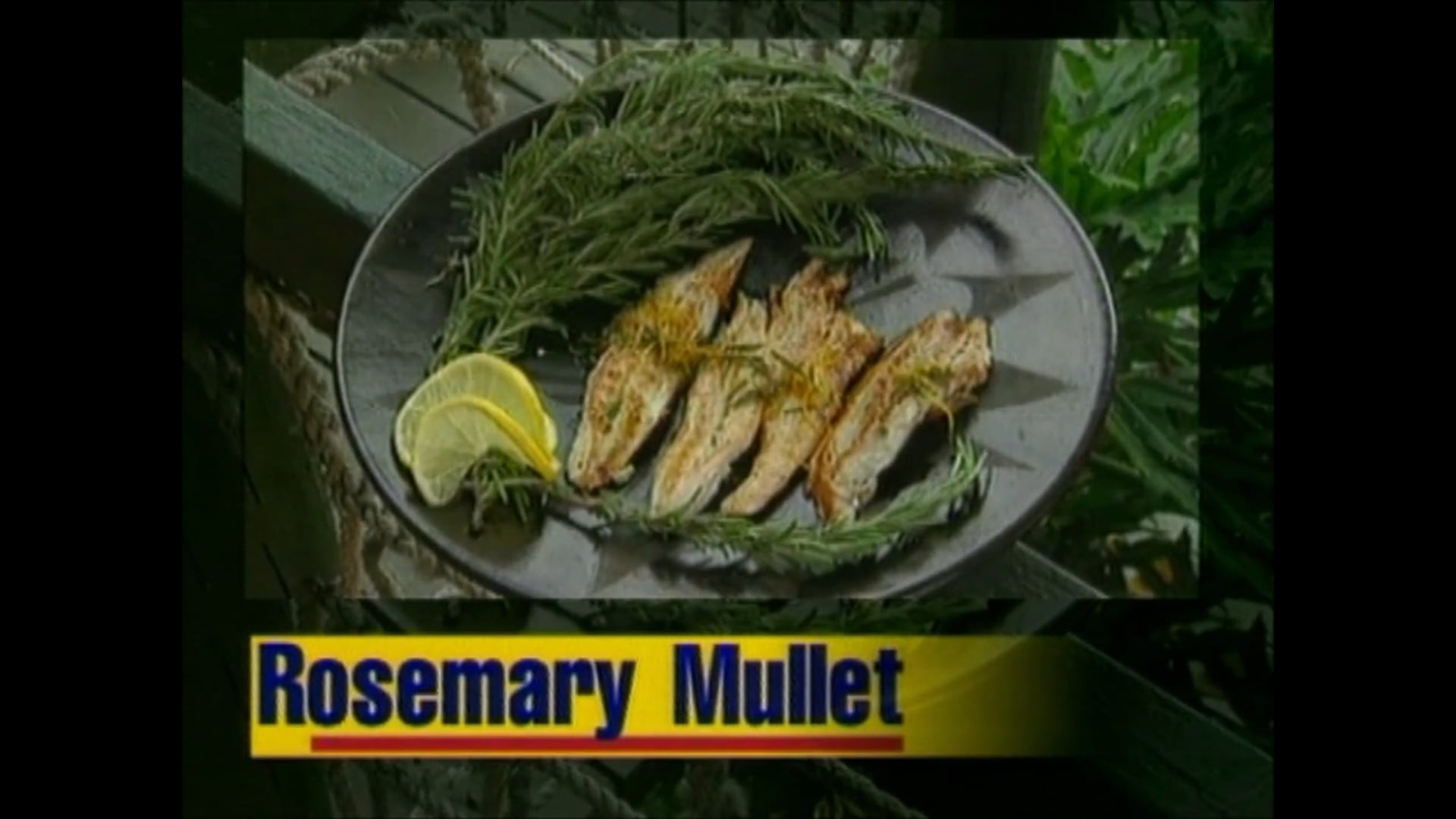 Rosemary Sea Mullet