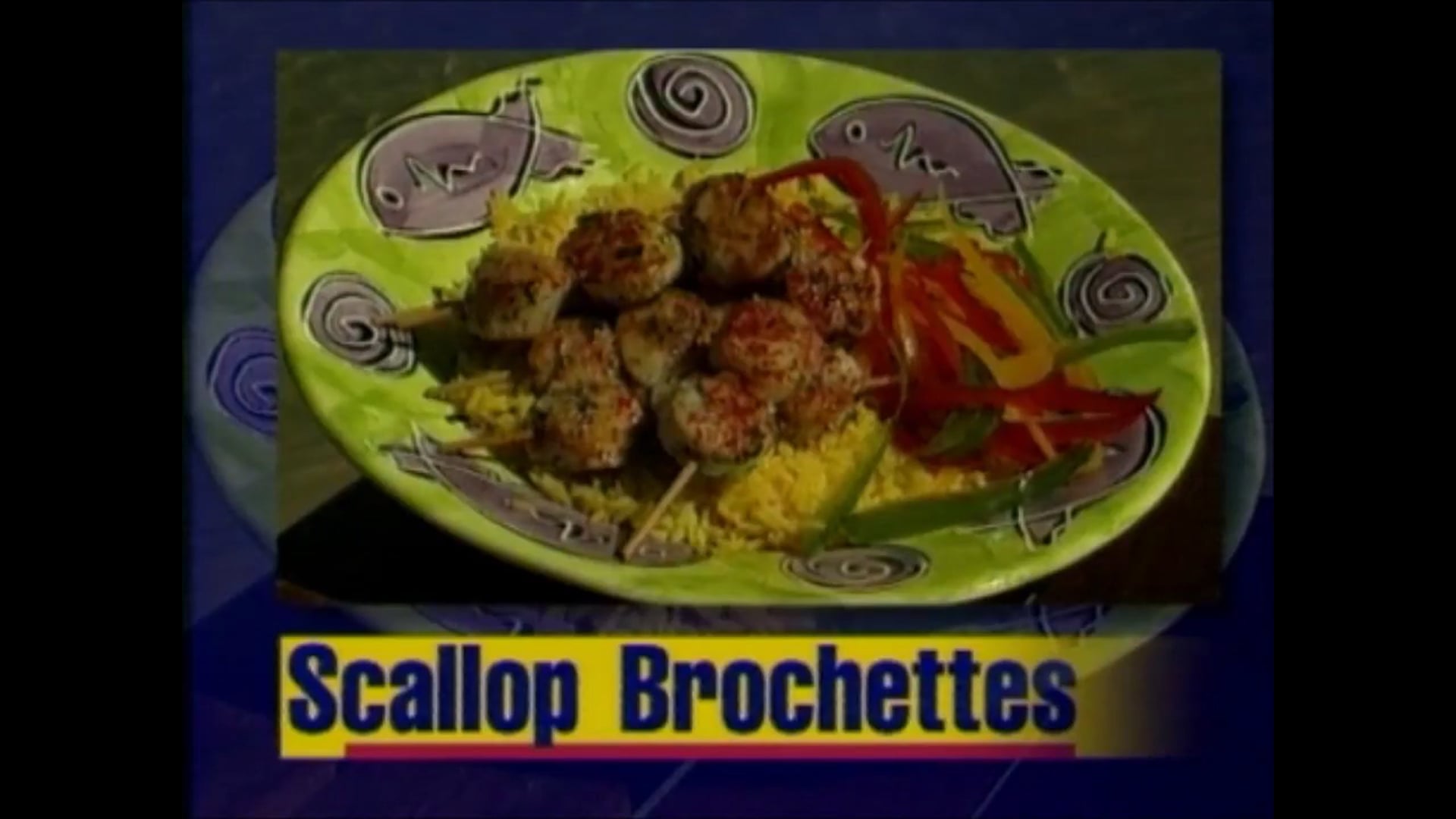 Scallop Brochettes