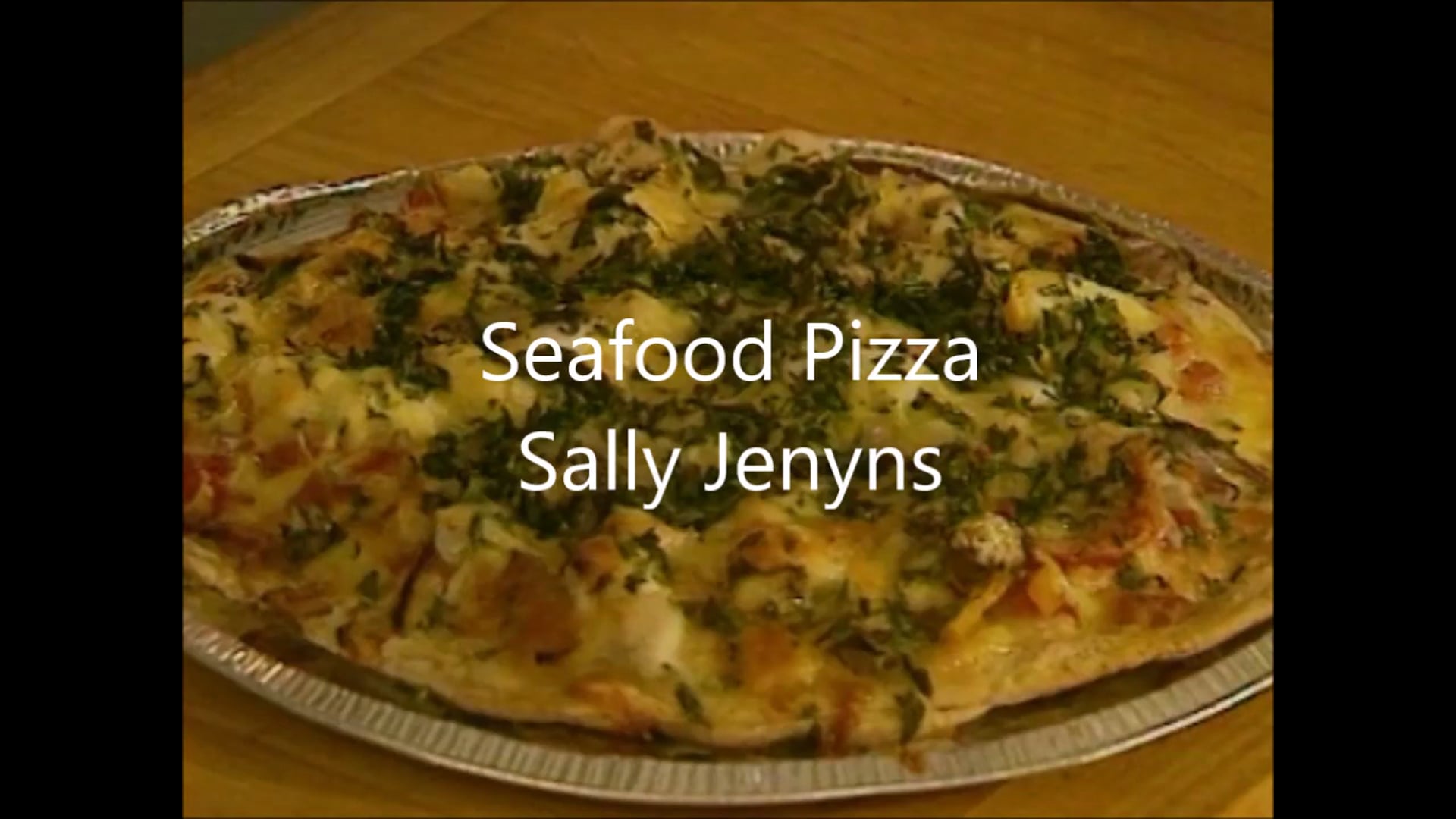 Seafood Pizza – Sally Jenyns