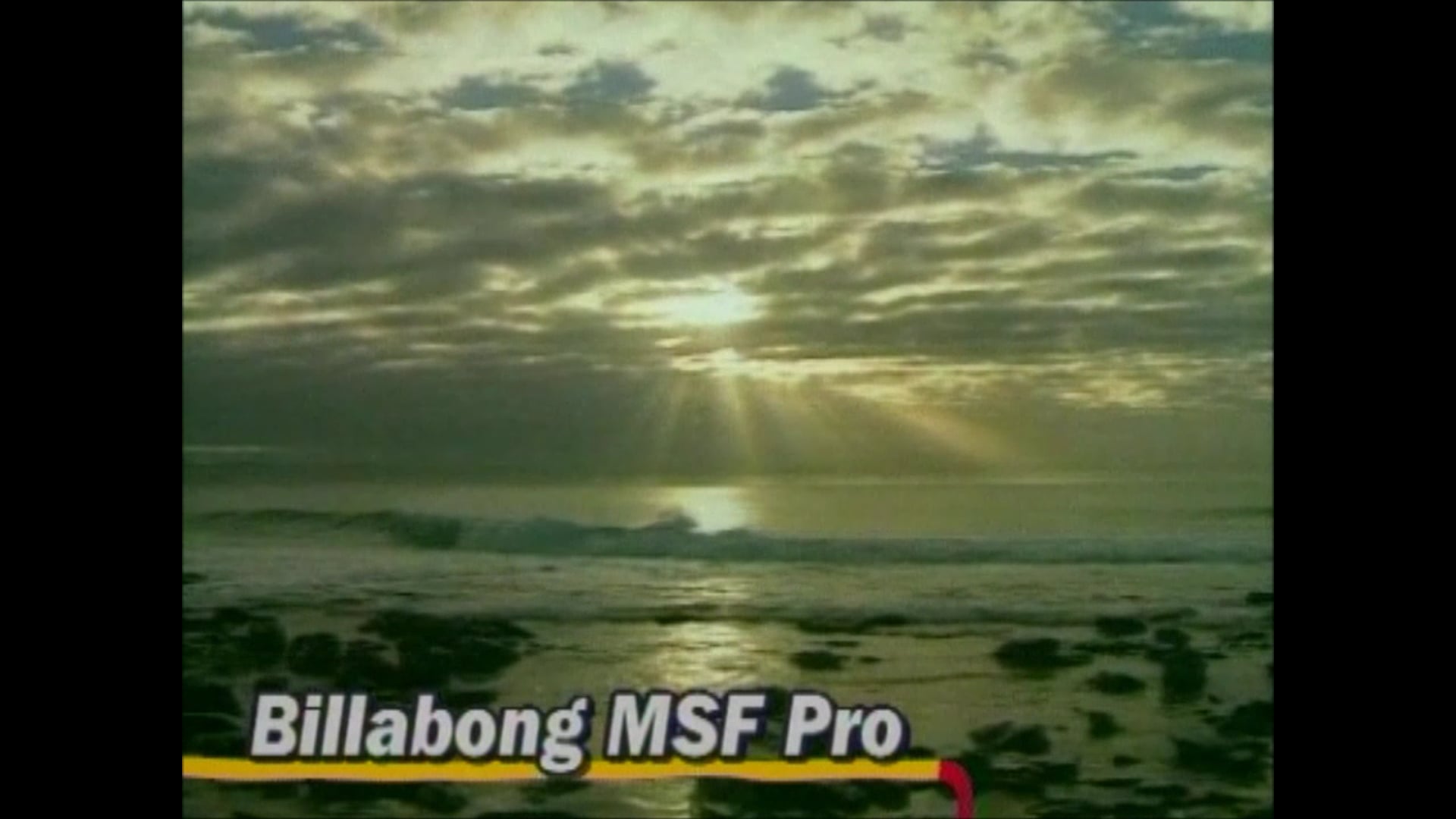 Surfing History: 99 Billabong MSF Pro