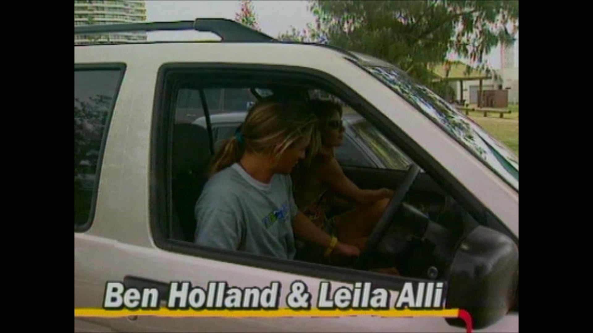 Surfing History: Ben Holland & Leila Alli – April 1999