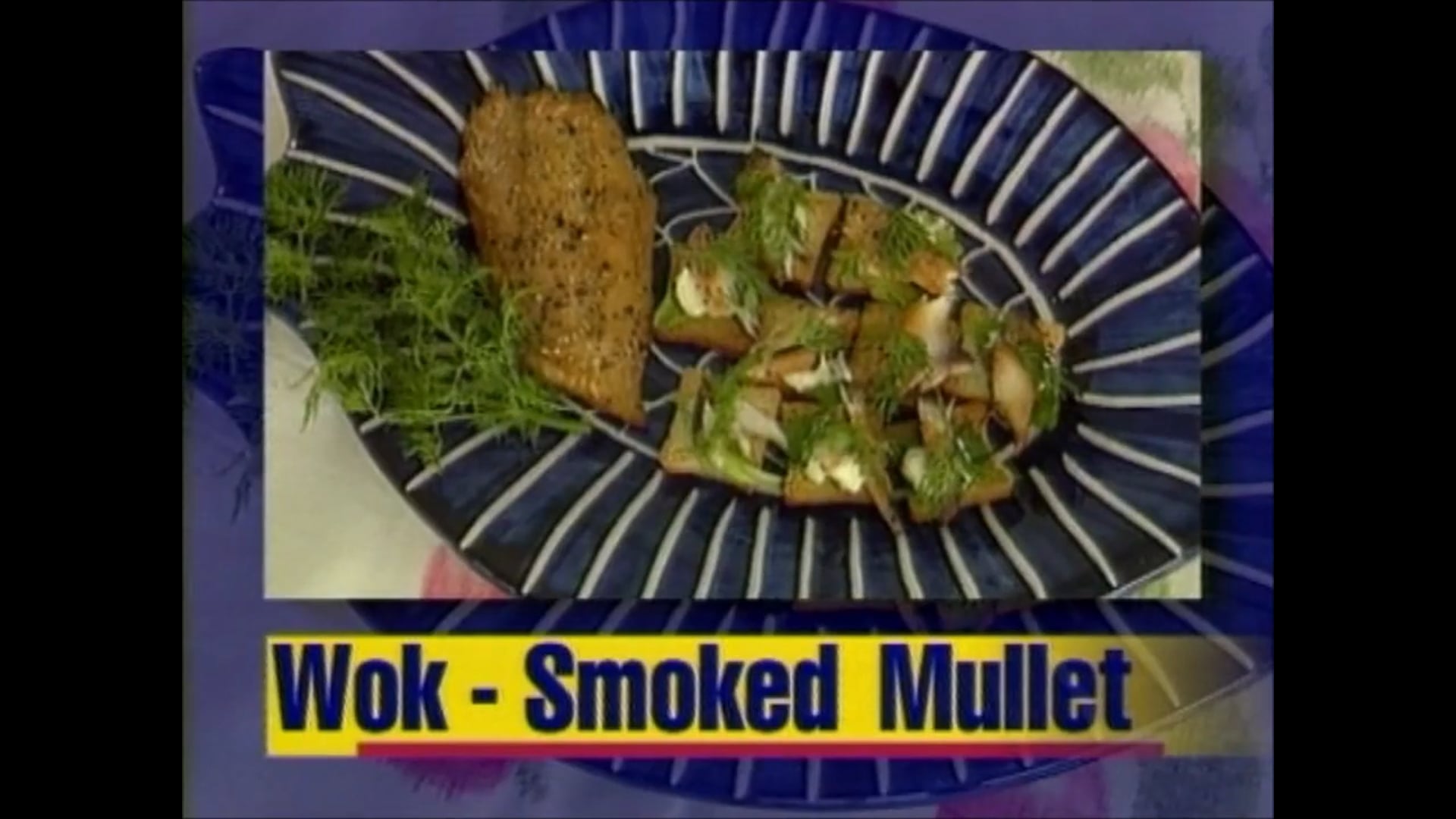 Wok Smoked Sea Mullet