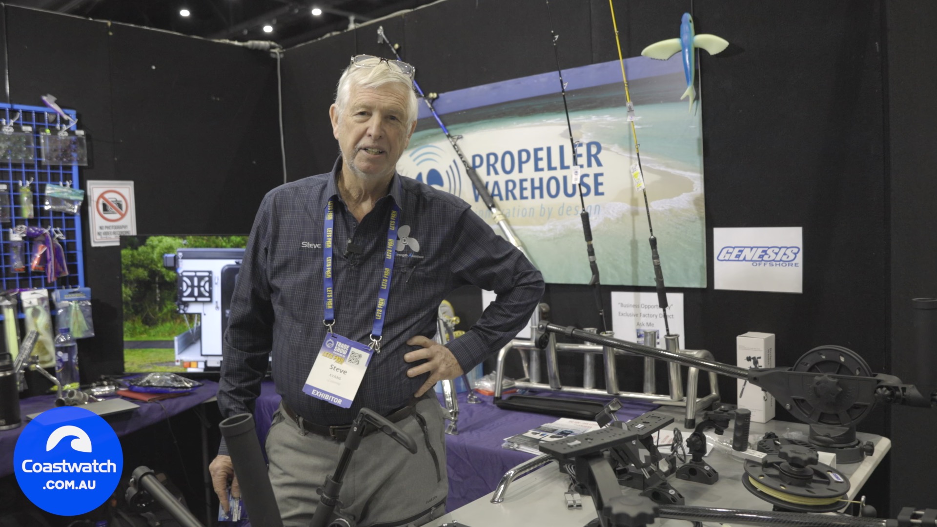 Steve Evans brings innovation and affordability to new fishing product range using CNC robotics