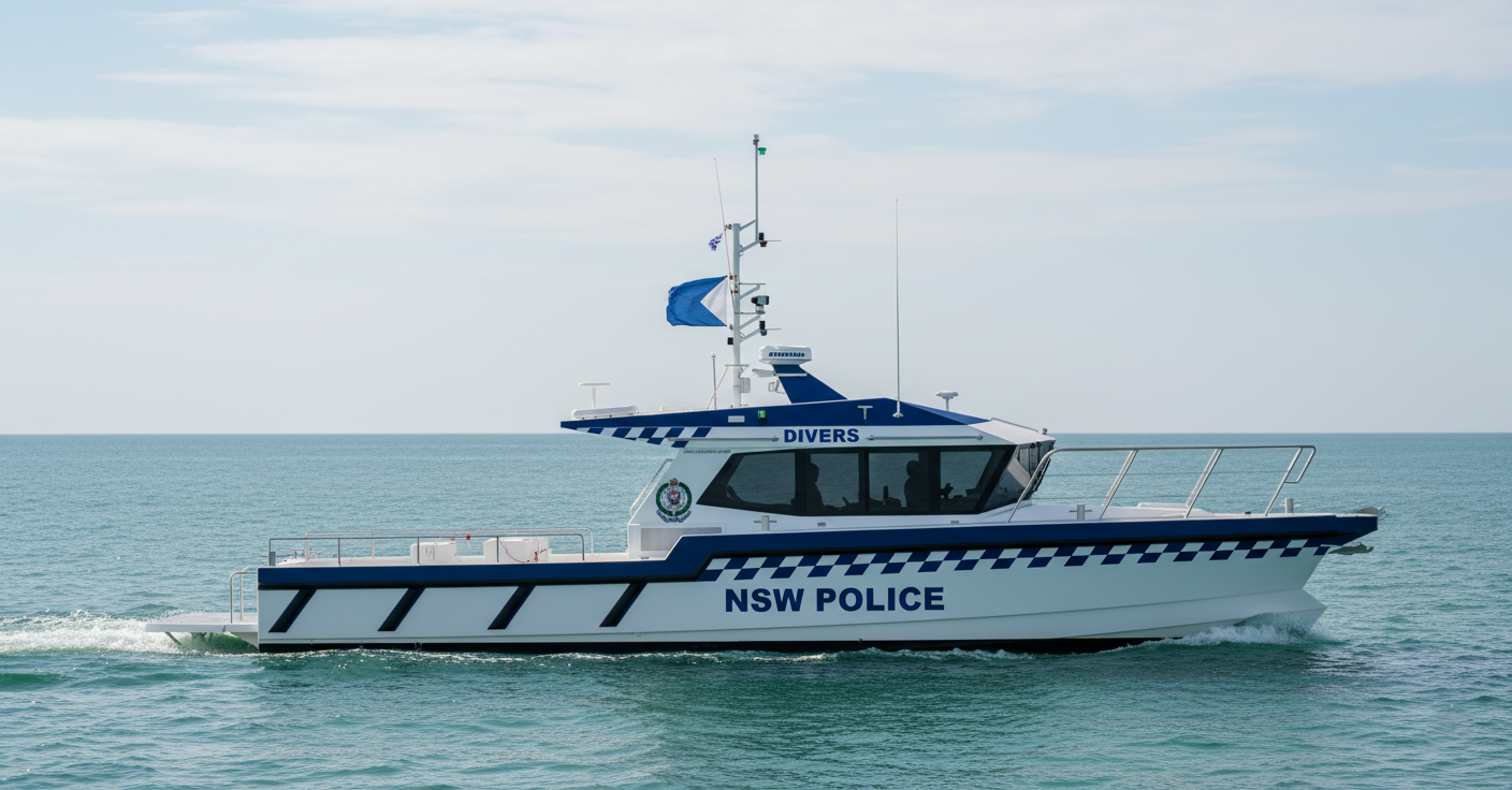New 12m XLW Class in build for NSW Police Dive Unit